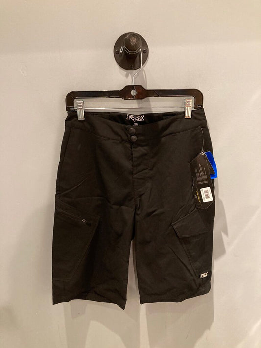 Fox Cargo Shorts, Black, Men's 28