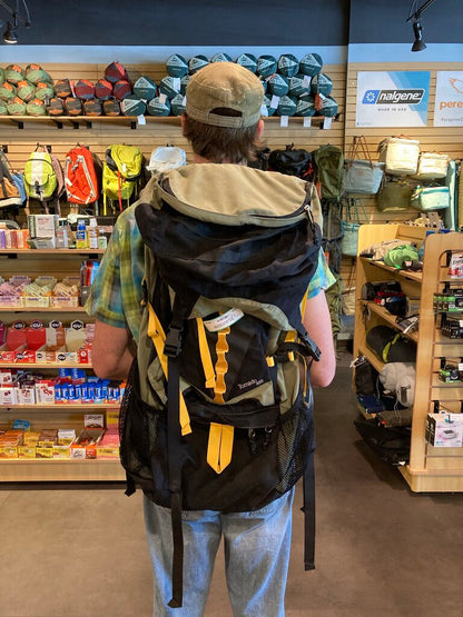 Kelty Tornado Backpack, Green/Black/Yellow, 65L