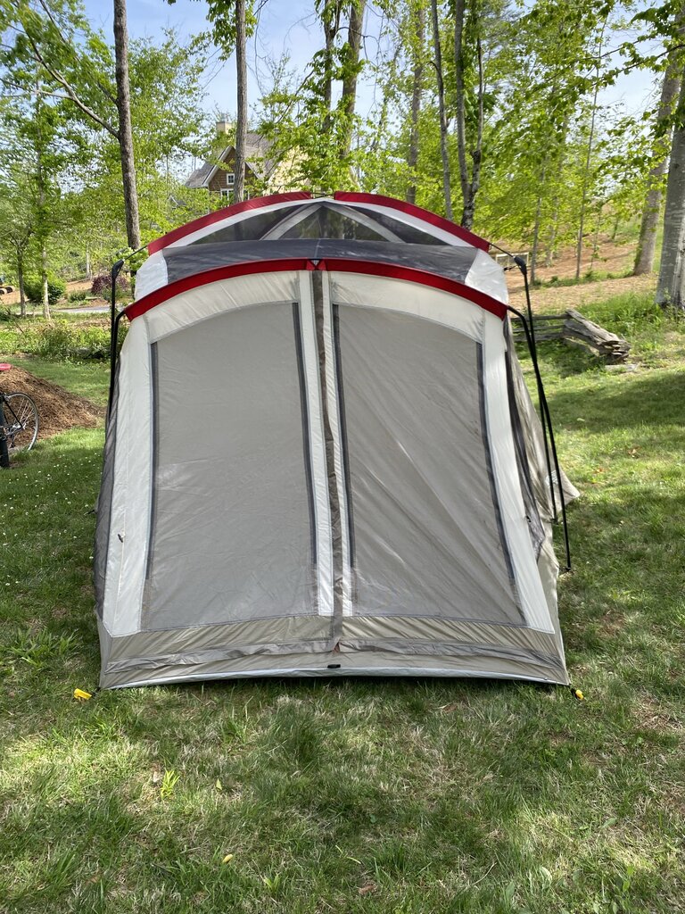 Wenzel 6 Person Tent w/ Screen Room, Brown/Green, 6P