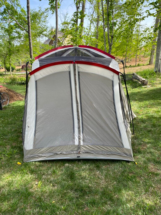 Wenzel 6 Person Tent w/ Screen Room, Brown/Green, 6P