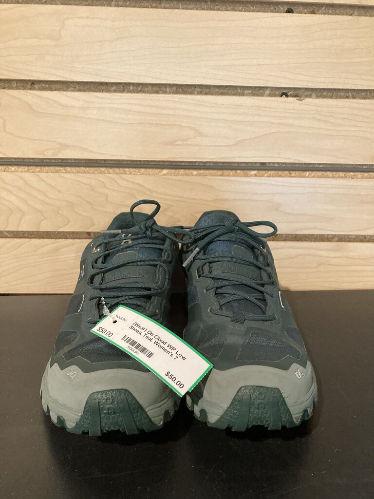(Wear) On Cloud WP Low Shoes, Teal, Women's 7