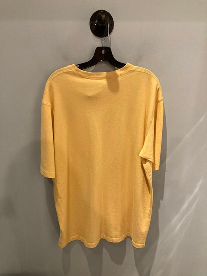 Eddie Bauer SS Crew, Yellow, Men's L Tall