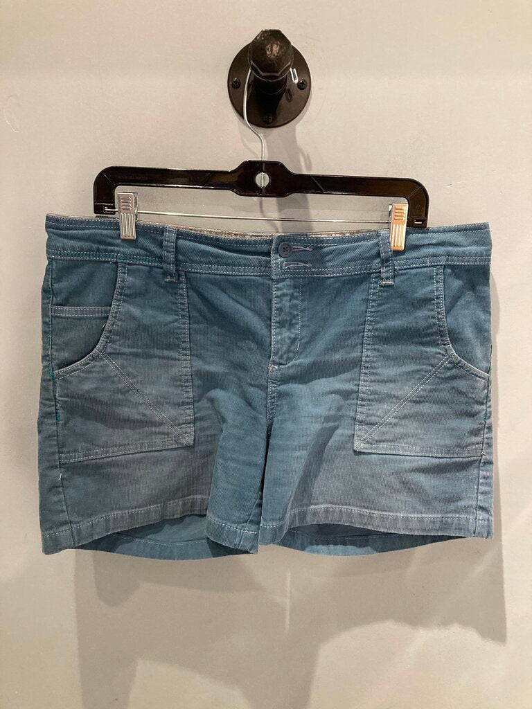 Prana Corduroy Short, Blue, Women's 14