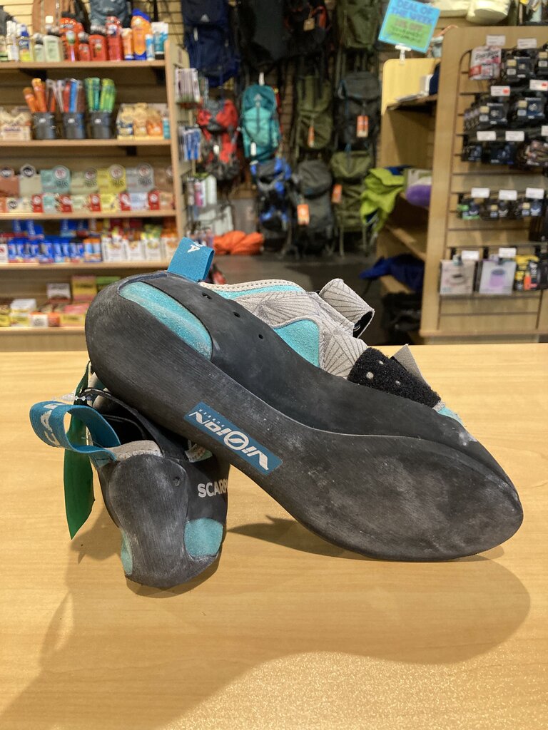 Scarpa Origin Climbing Shoes, Blue/Grey, sz 37
