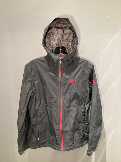 Mountain Hardwear Rain Jacket, Grey, Women's S