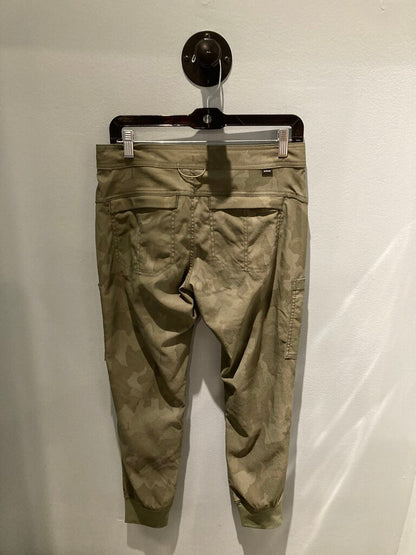 Prana Pants, Green Camo, Women's 4/RG