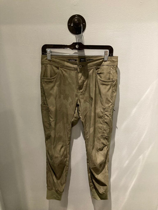 Prana Pants, Green Camo, Women's 4/RG