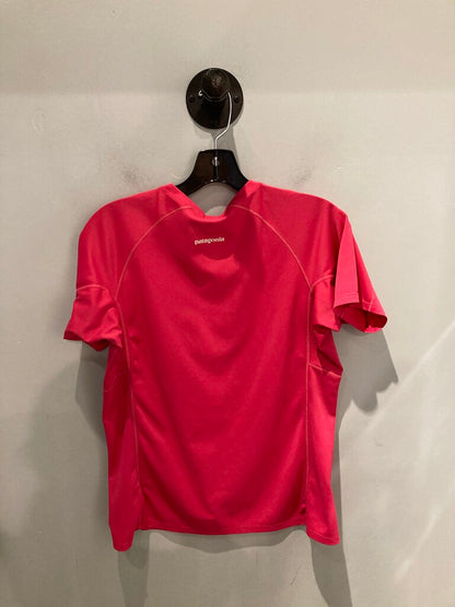 Patagonia SS Crew, Pink, Women's L