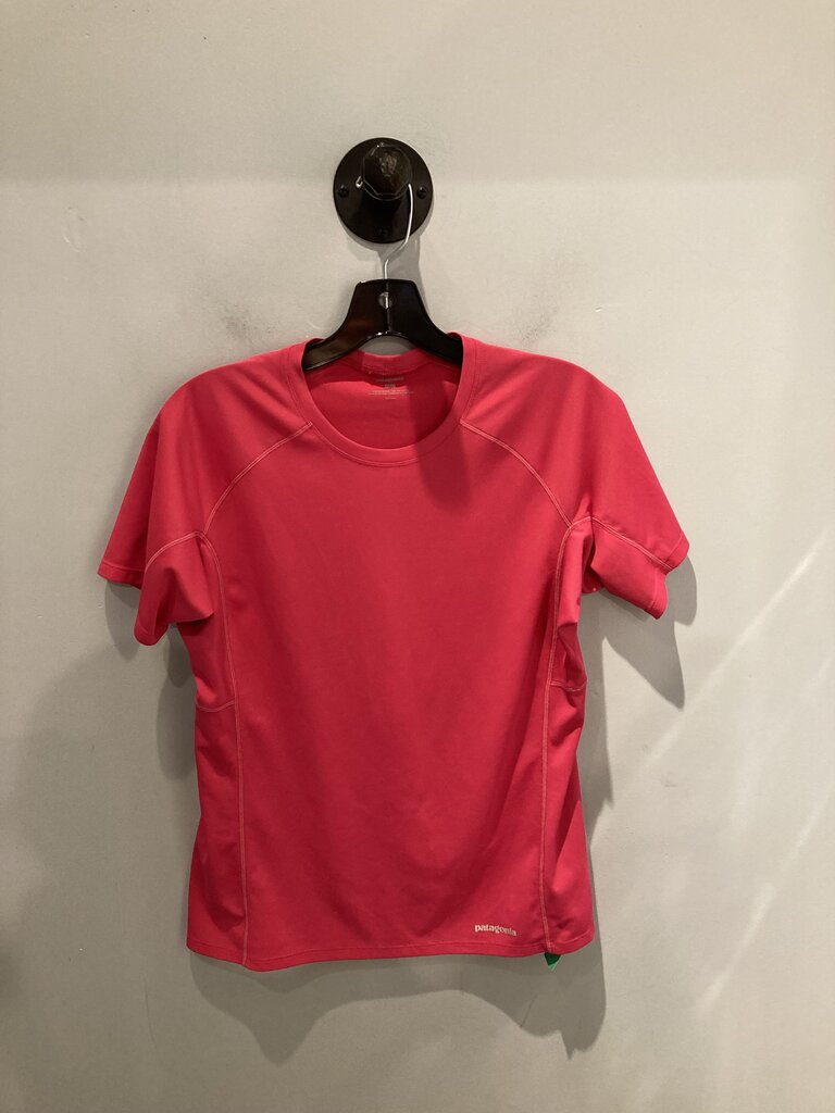 Patagonia SS Crew, Pink, Women's L