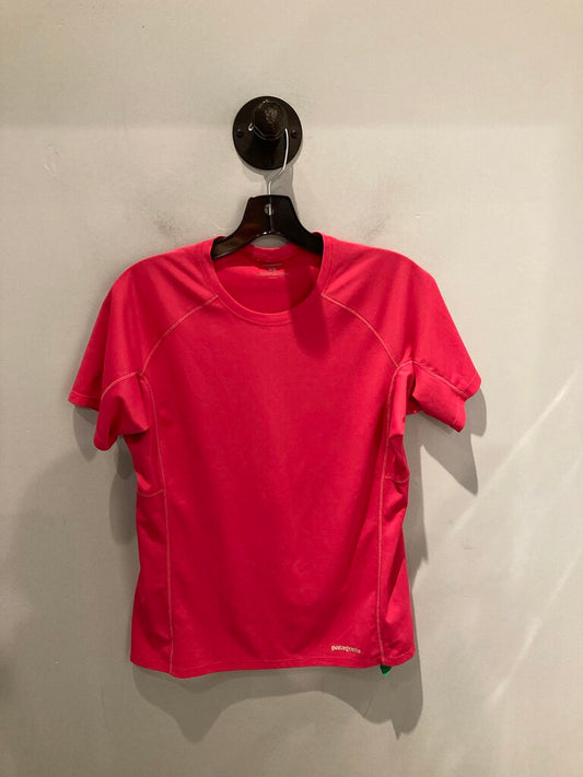 Patagonia SS Crew, Pink, Women's L