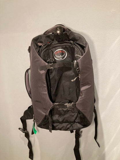 Osprey Porter 30 Backpack, Black, 30L