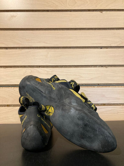 La Sportiva Miura Climbing Shoes, Yellow/Black, 42.5