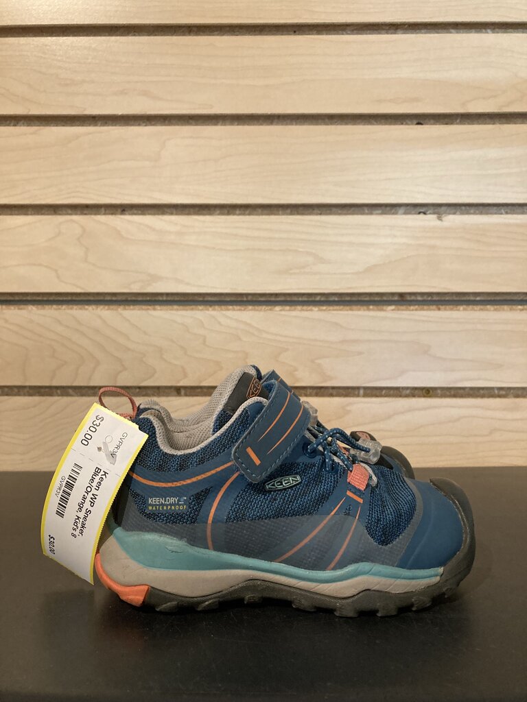 Keen WP Sneaker, Blue/Orange, Kid's 8