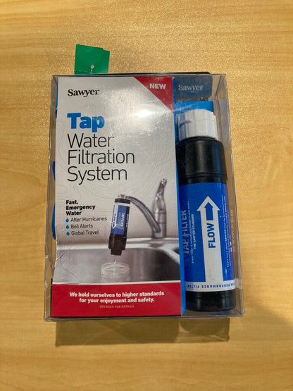 (NEW) Sawyer Tap Filtration System, In Packaging