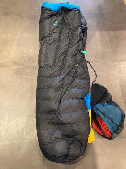 ZenBivy 25F Quilt & Bivy SET, Blue/Black/Red, Large