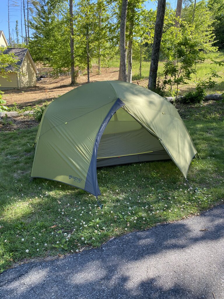 Nemo Dagger Osmo 2P Tent, Green/Gray