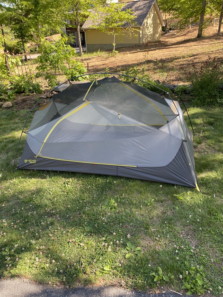 Nemo Dagger Osmo 2P Tent, Green/Gray