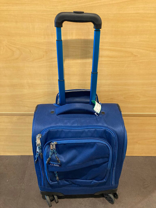 LL Bean Rolling Travel Bag, Blue, Small