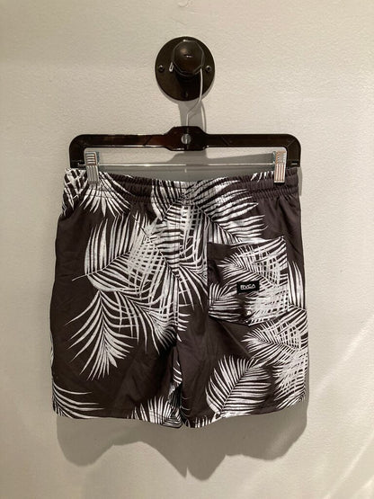 RVCA Swim Shorts, Black/Palm, Kid's L