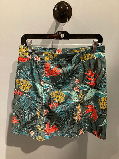 RipSkirt Wrap Skirt, Tropical/Green, Women's S