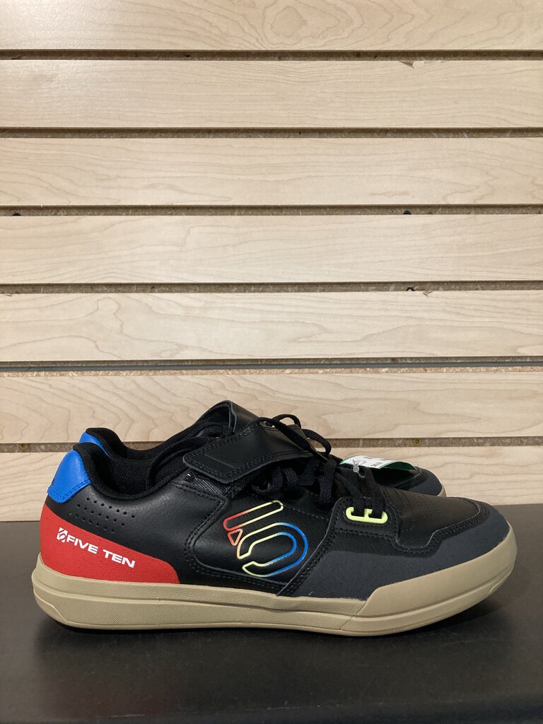 Adidas Five Ten Mountain Bike Shoes, Black/Red, Men's 10.5