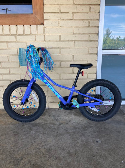 Trek Precaliber Bike, Purple/Blue, 16" Wheels