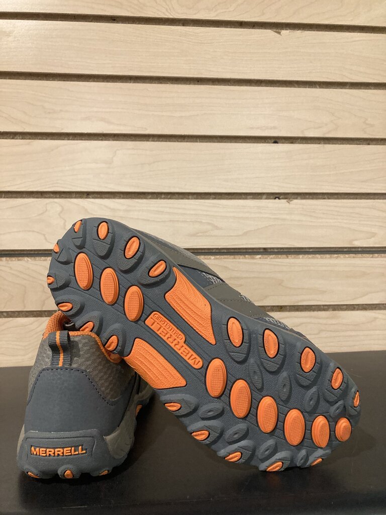 Merrell Sneakers, Grey/Orange, Kid's 5.5