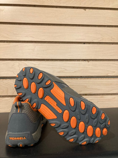 Merrell Sneakers, Grey/Orange, Kid's 5.5