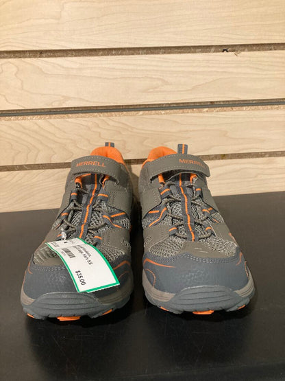 Merrell Sneakers, Grey/Orange, Kid's 5.5