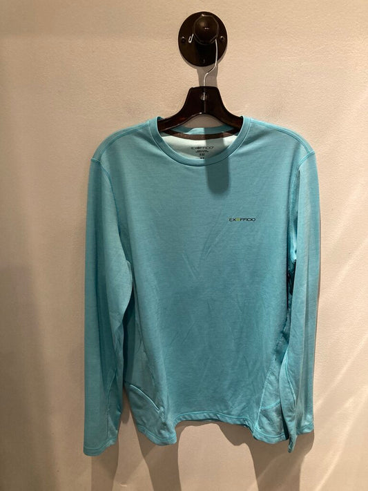 ExOfficio LS Shirt, Blue, Men's M.