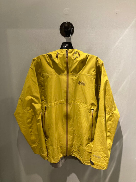 REI Rain Jacket, Yellow, Men's M