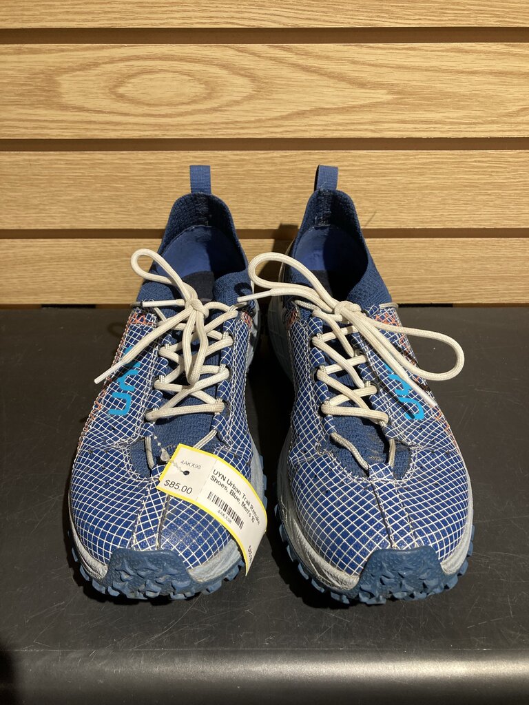 UYN Urban Trail Remake Shoes, Blue, Men's 10