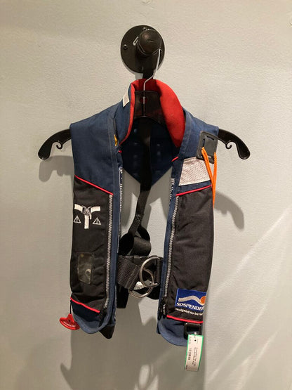 Sospenders Type V PFD, Navy/Red/Black, Adult