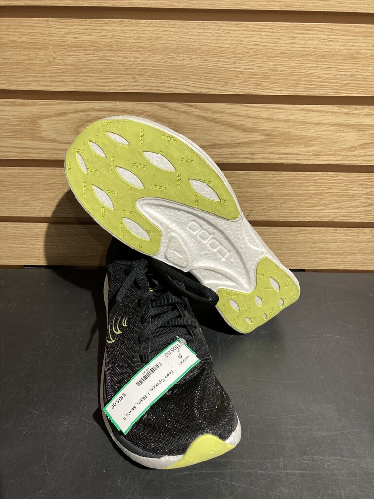 Topo Cyclone 3, Black, Men's 8