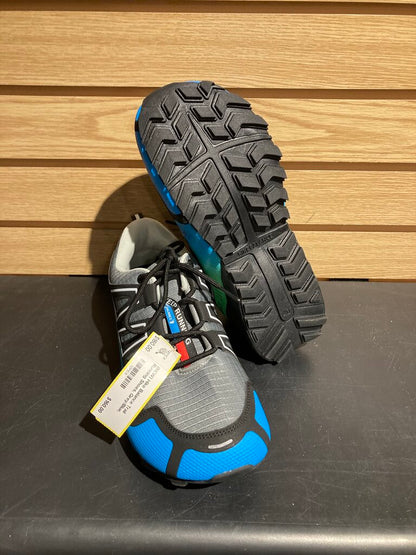 (NEW) Hike Balance Trail Running Shoes, Grey/Blue, Women's 9