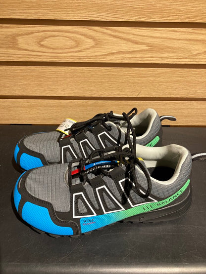 (NEW) Hike Balance Trail Running Shoes, Grey/Blue, Women's 9