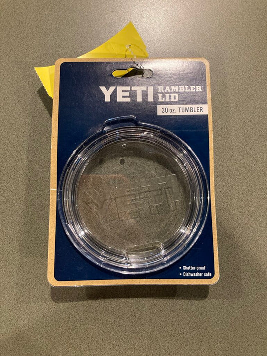 (NEW) Yeti Rambler Lid, Clear