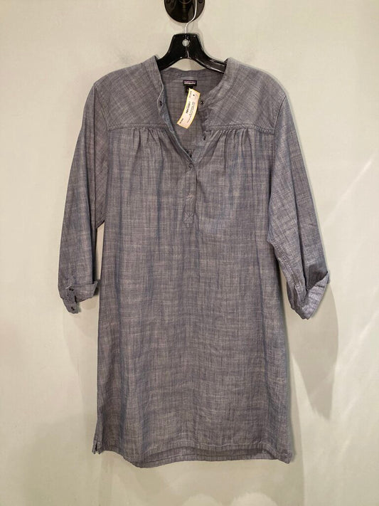 Patagonia LS Denim Dress, Blue, Women's 10