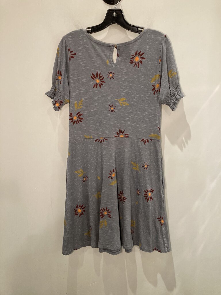 Toad & Co SS Dress, Blue/Red/Yellow, Women's M