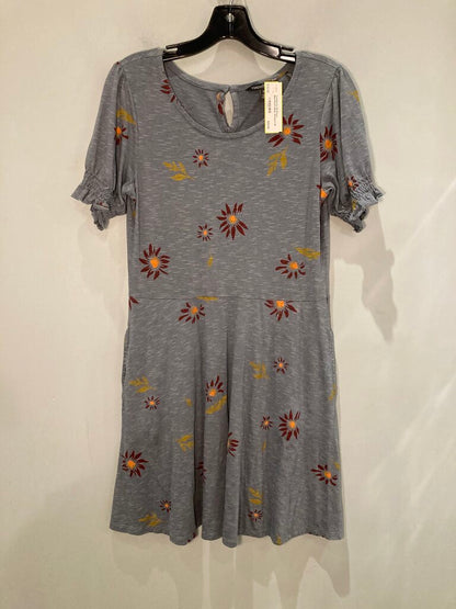 Toad & Co SS Dress, Blue/Red/Yellow, Women's M