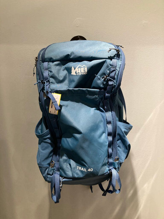 REI Trail 40 Backpack, Blue, 40L