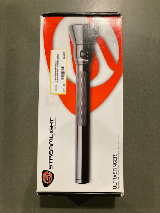 Streamlight Ultrasinger Rechargeable Flashlight, Black