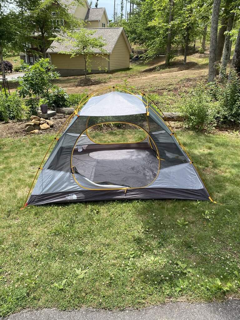 The North Face Storm Break 3 Tent, Grey/Orange, 3P