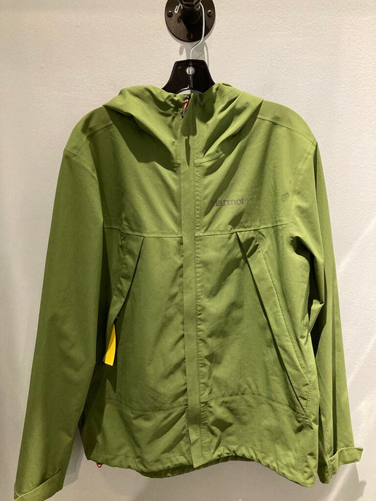 Marmot Rain Jacket, Green, Men's M