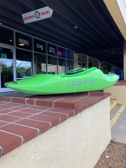 Wavesport Project 52 Playboat, Green, 130-190 pounds