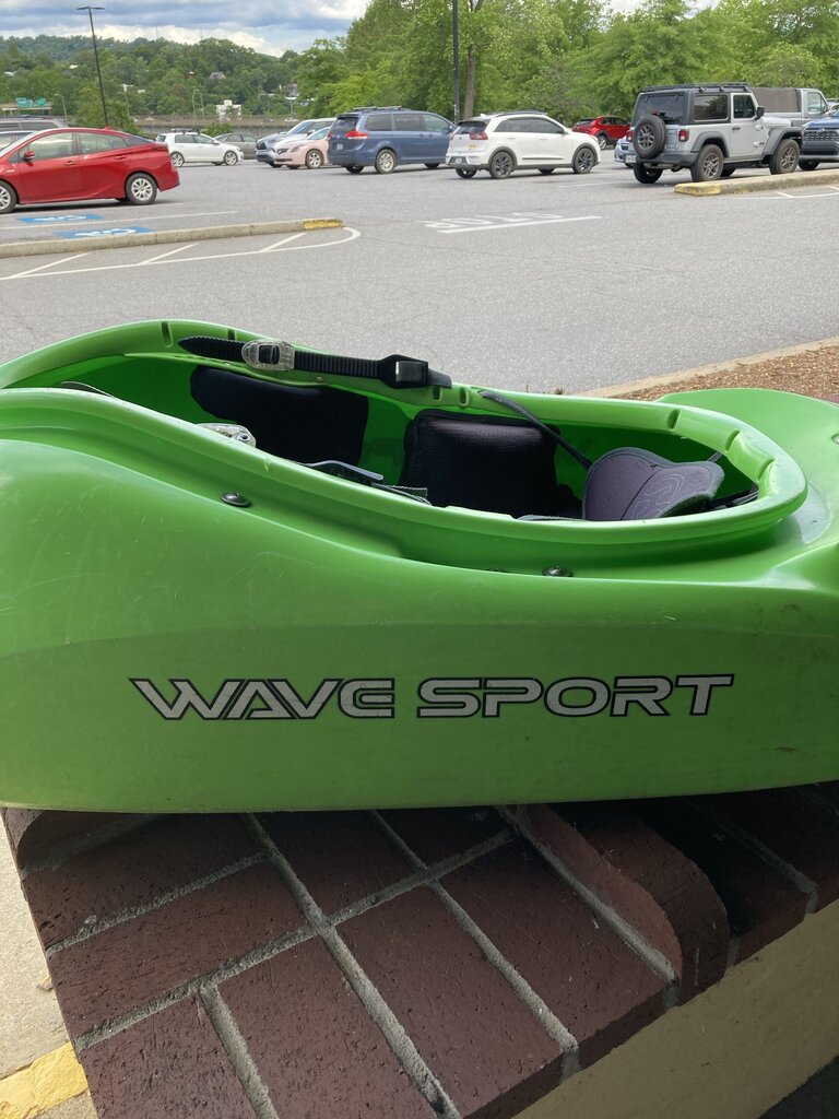 Wavesport Project 52 Playboat, Green, 130-190 pounds