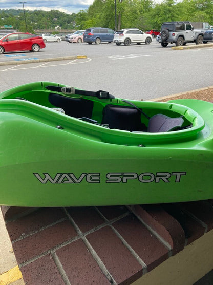Wavesport Project 52 Playboat, Green, 130-190 pounds