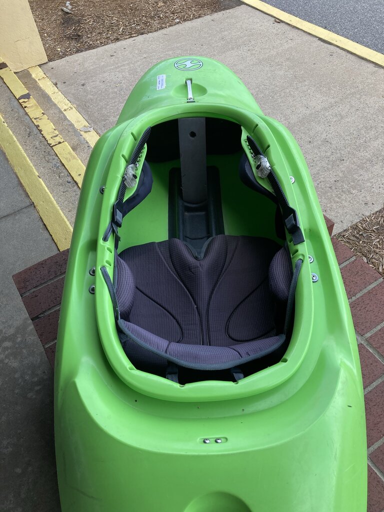 Wavesport Project 52 Playboat, Green, 130-190 pounds