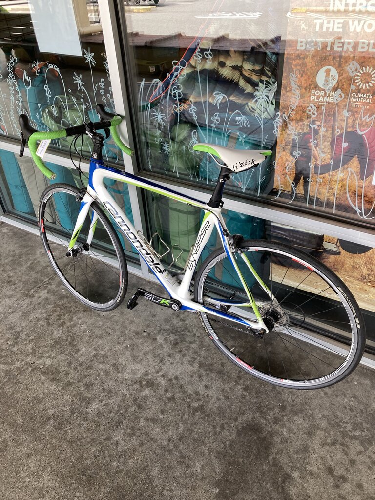 Cannondale Synapse 3, White/Green/Blue, 56cm Frame, 700c Wheel