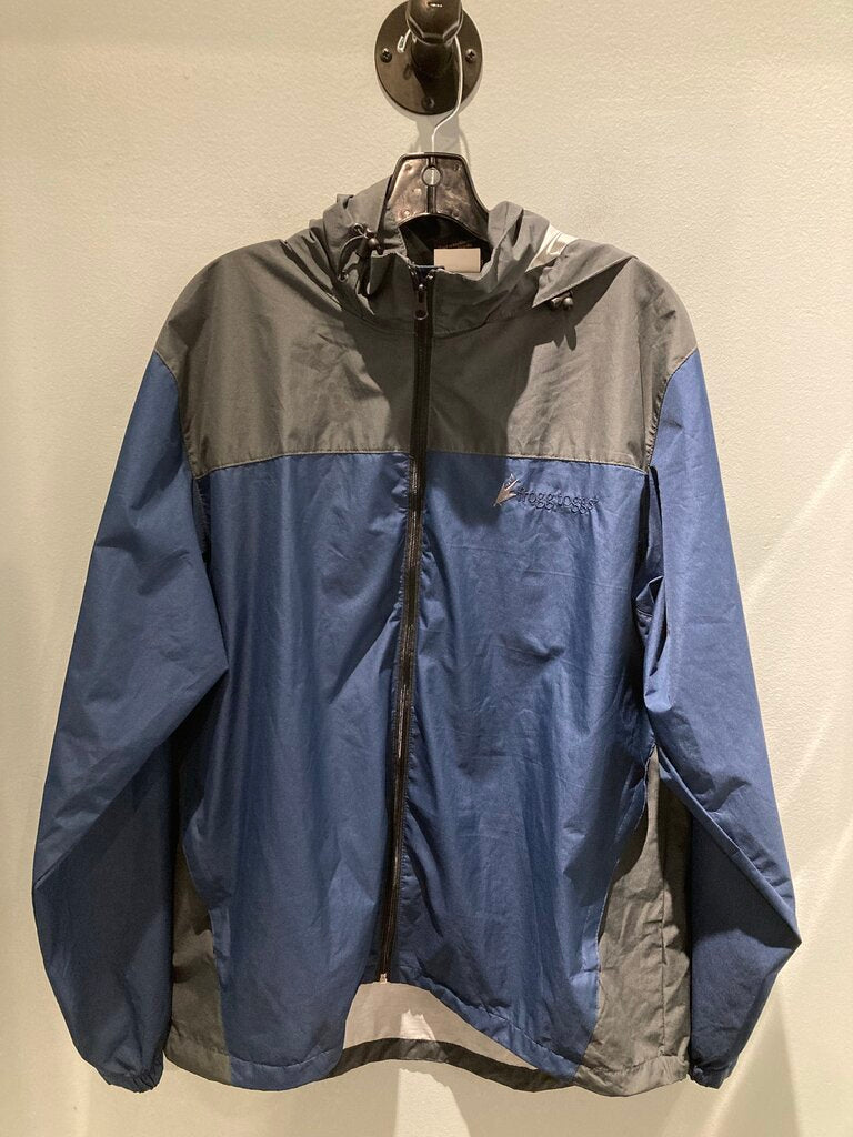 Frogg Toggs Rain Jacket, Navy, Men's M/L